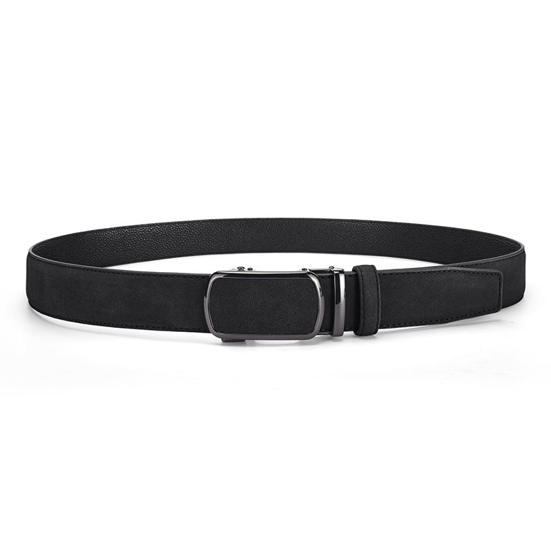 Automatic Buckle Mens Dress Belt