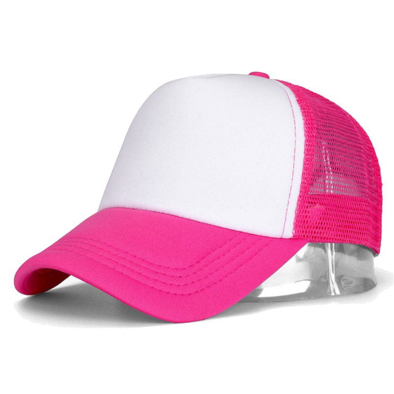 Adjustable Mesh Sun Hat with Curved Brim