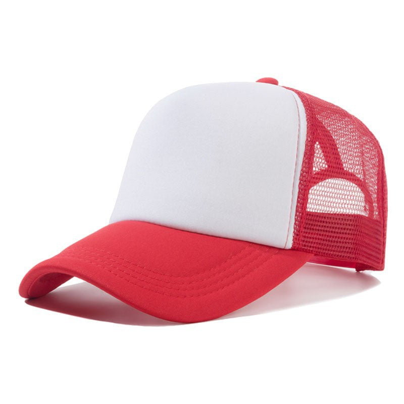 Adjustable Mesh Sun Hat with Curved Brim